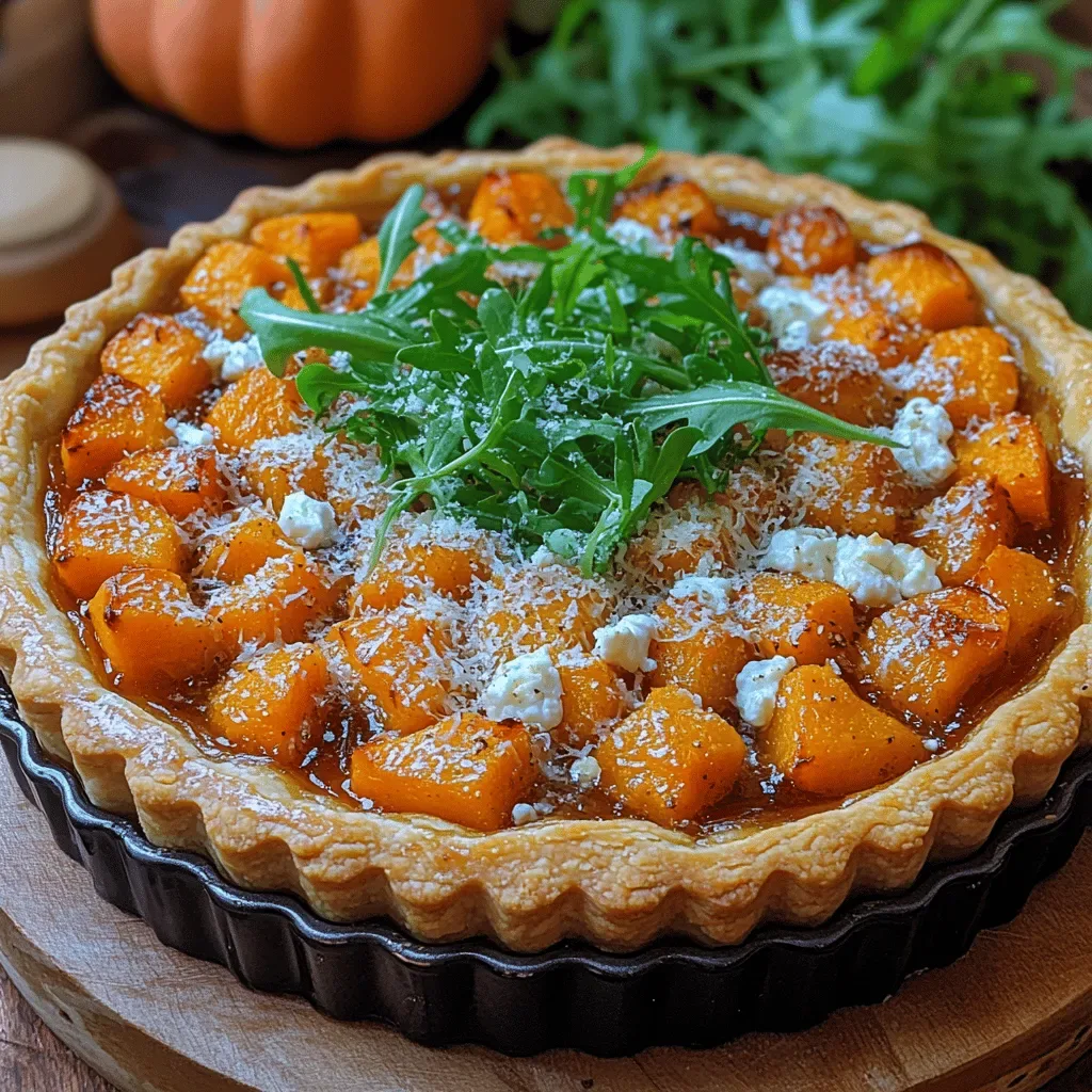 Savory Butternut Squash Tart Recipe