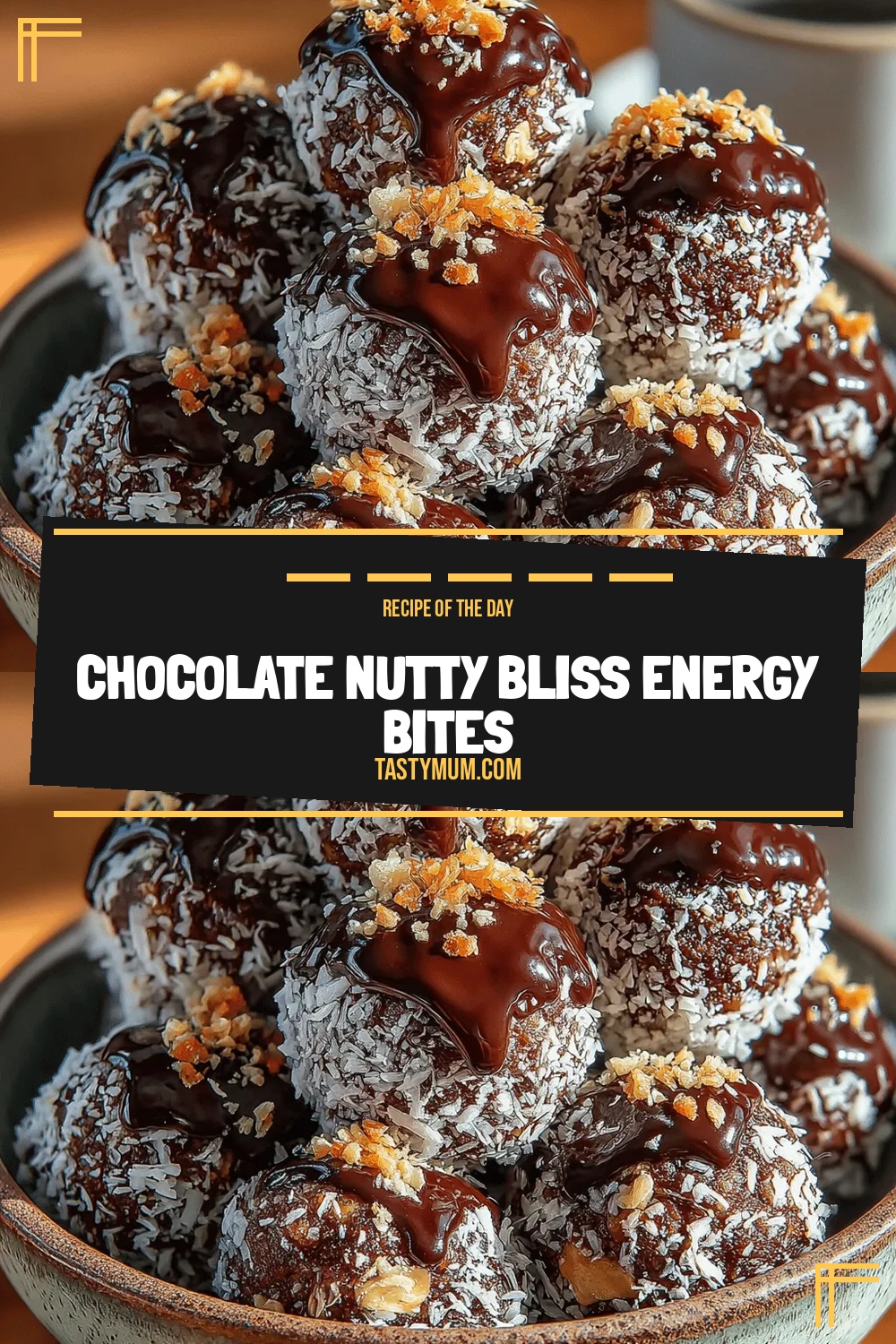 Chocolate Nutty Bliss Energy Bites