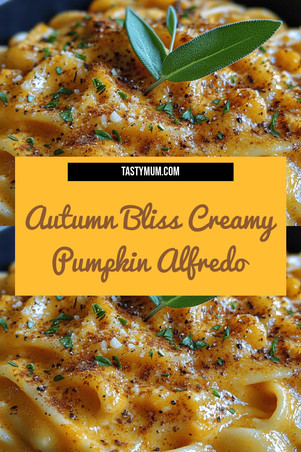 Autumn Bliss Creamy Pumpkin Alfredo