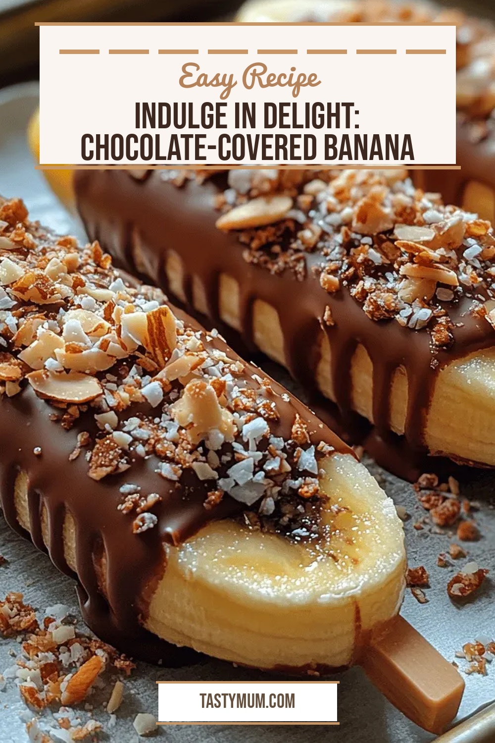 Indulge in Delight: Chocolate-Covered Banana Bliss Pops Recipe