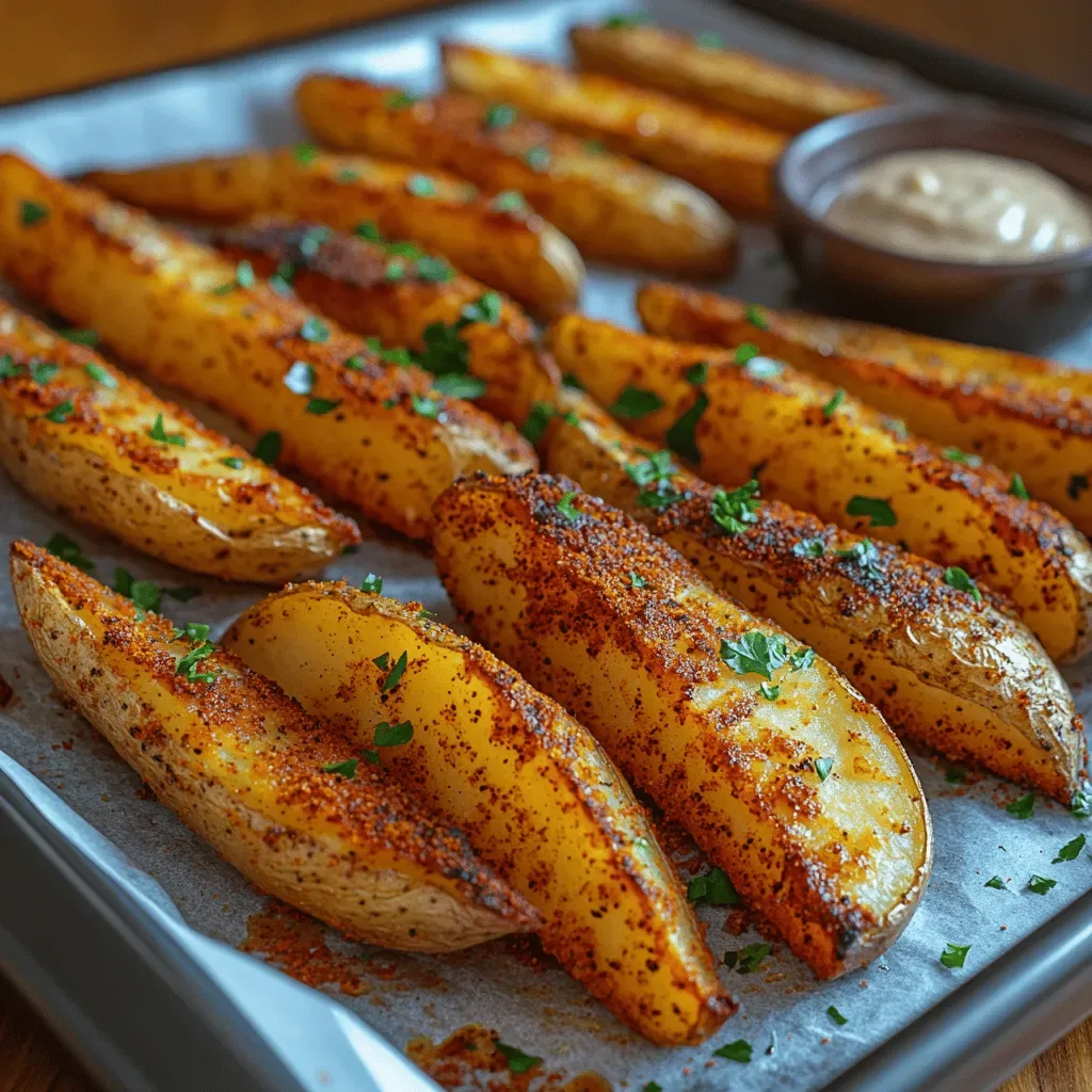 Crispy Cajun Potato Wedges: The Perfect Snack or Side Dish