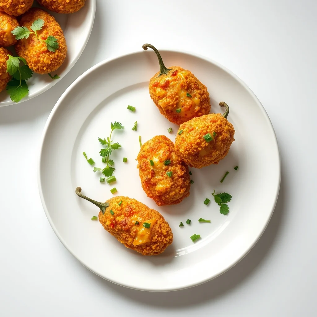 Crispy Cheesy Jalapeño Air Fryer Poppers