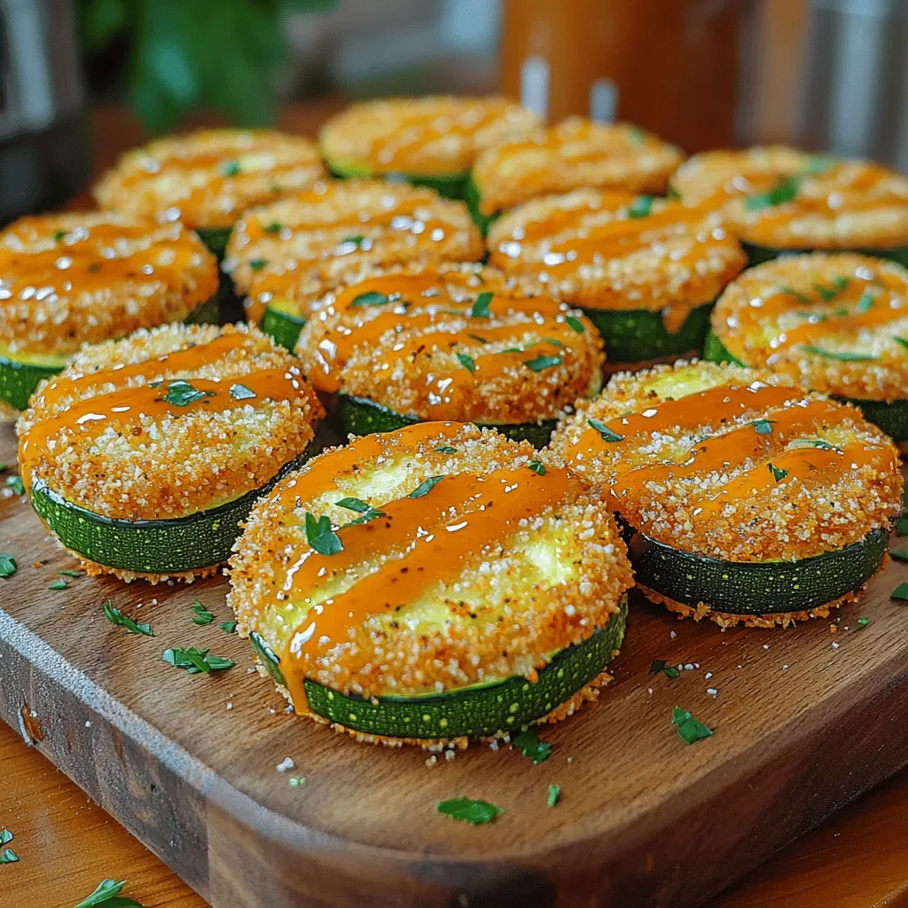 Crispy Air Fryer Buffalo Zucchini Bites: A Healthy Snack for Every Occasion
