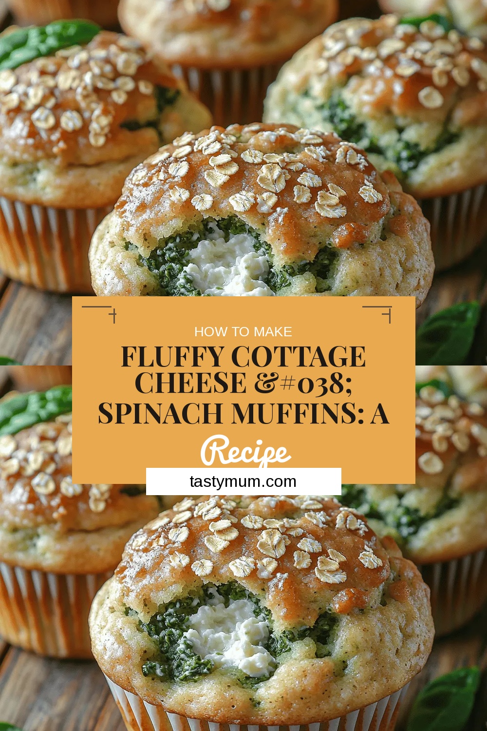 Fluffy Cottage Cheese & Spinach Muffins: A Deliciously Healthy Snack