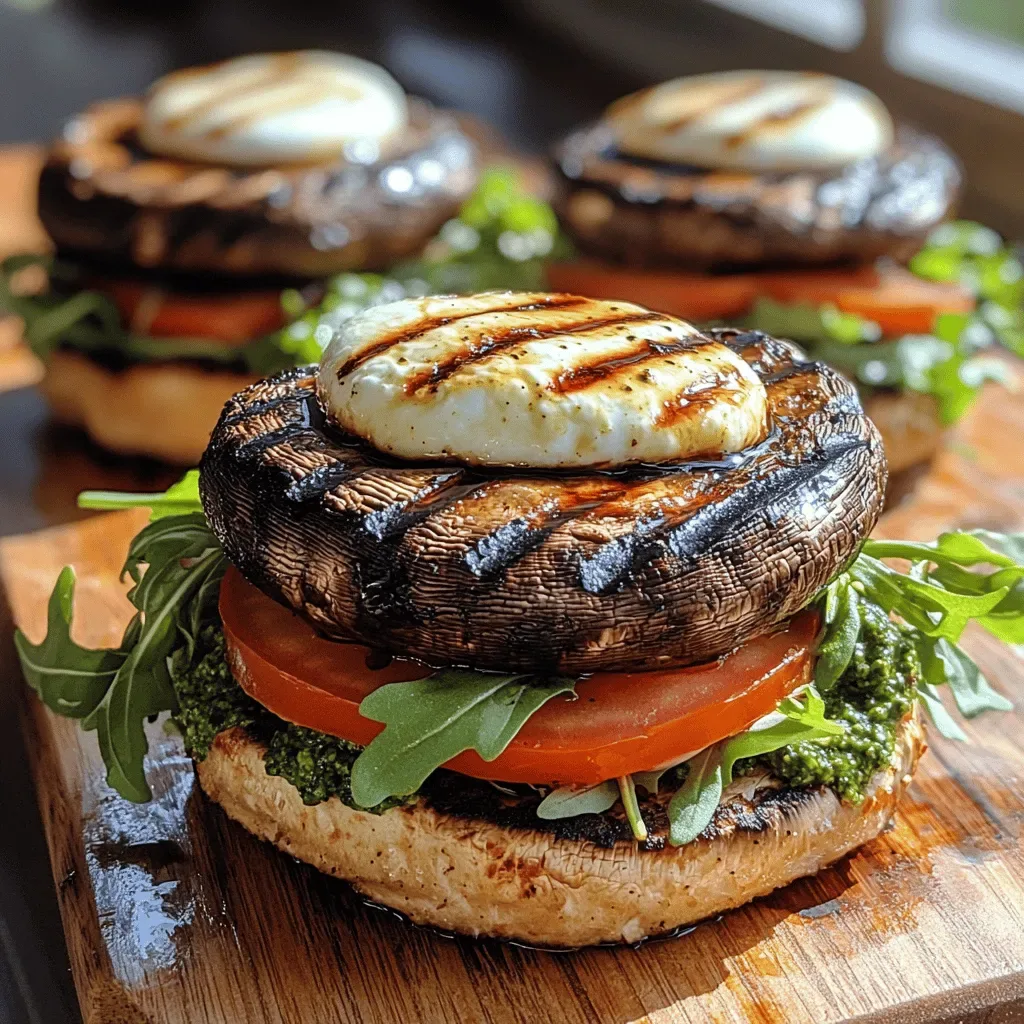 Balsamic Grilled Portobello Burgers: A Deliciously Healthy Alternative