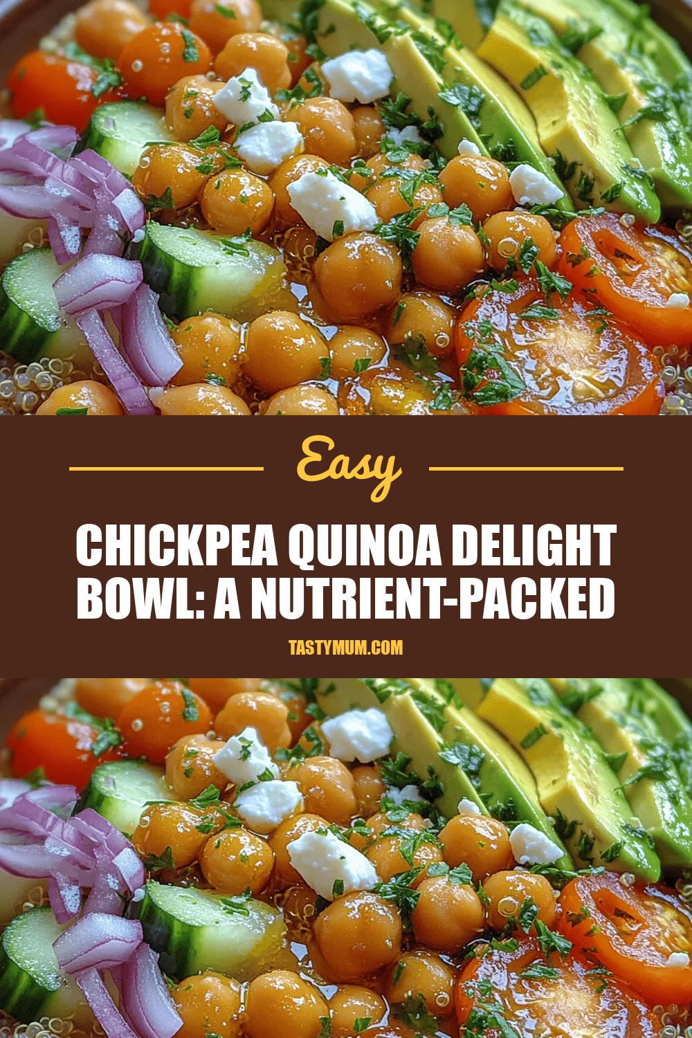 Chickpea Quinoa Delight Bowl: A Nutrient-Packed Culinary Experience
