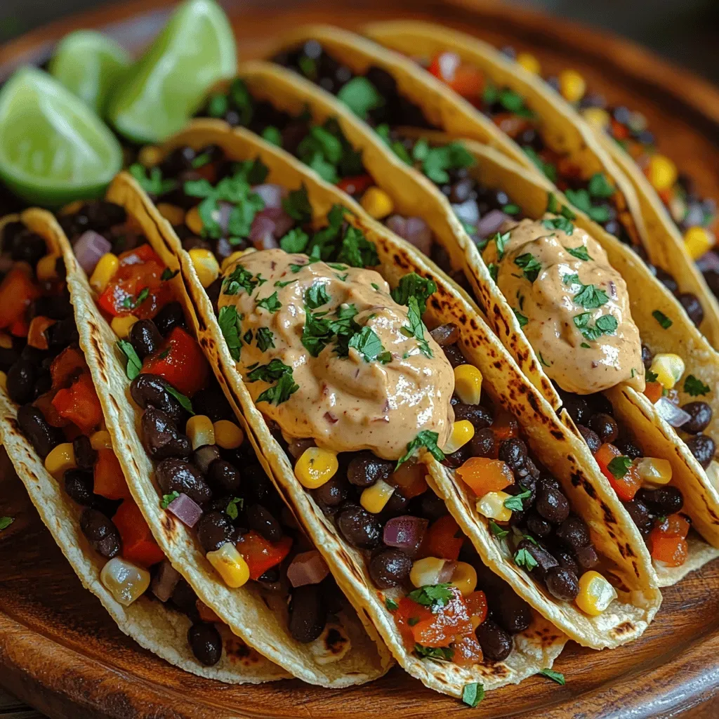 Cashew Cream Vegan Tacos: A Flavorful Journey into Plant-Based Cuisine