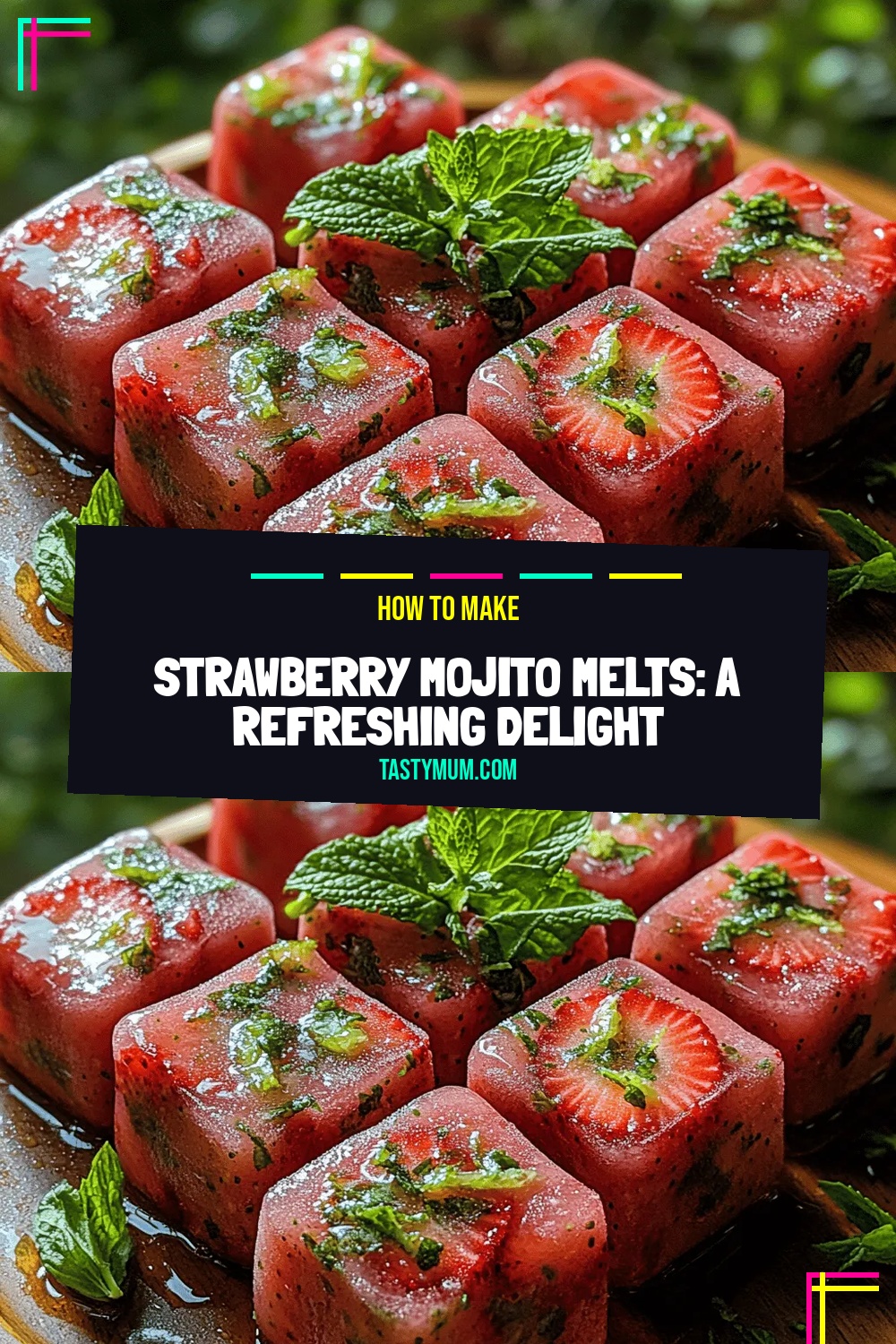 Strawberry Mojito Melts: A Refreshing Delight