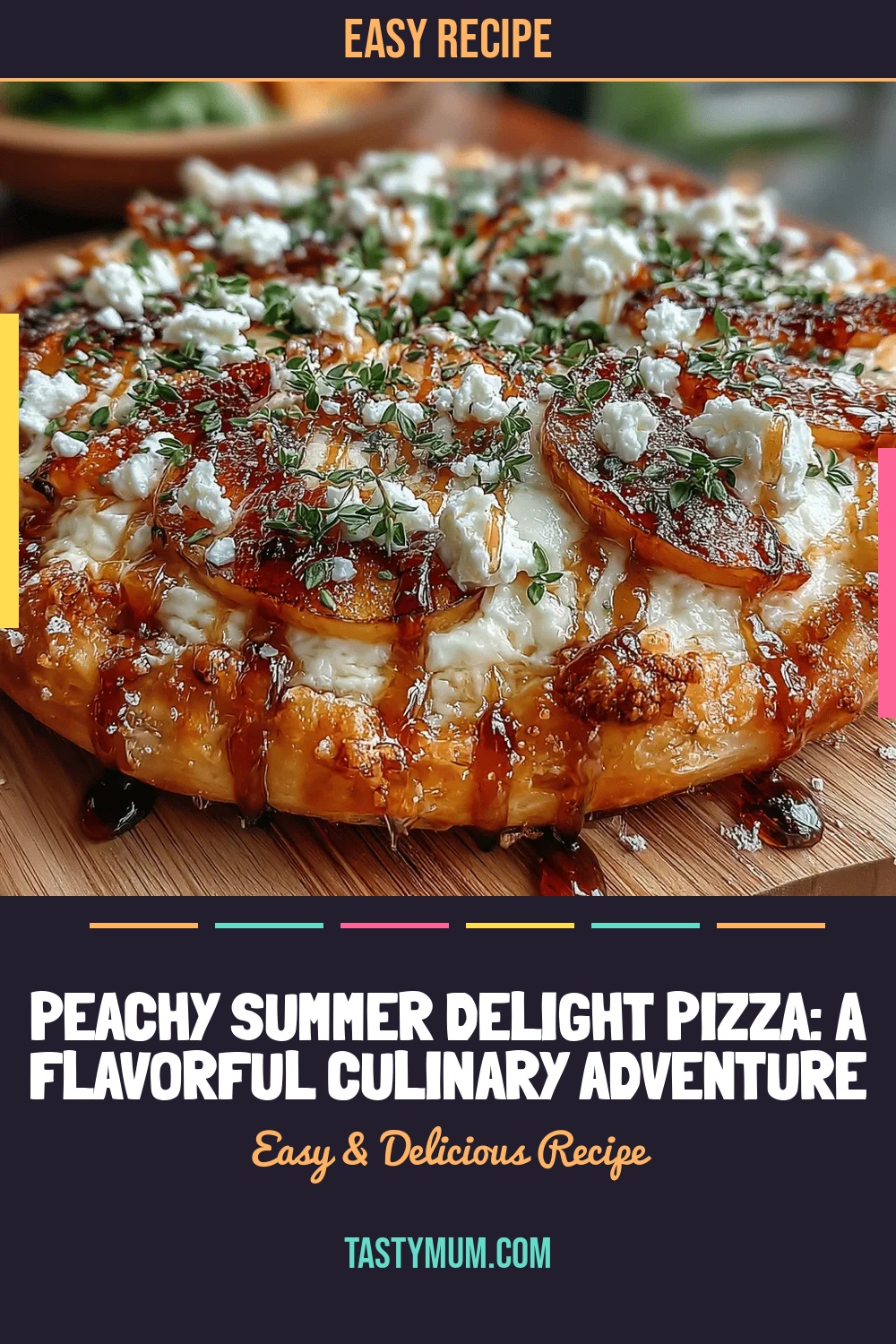 Peachy Summer Delight Pizza: A Flavorful Culinary Adventure