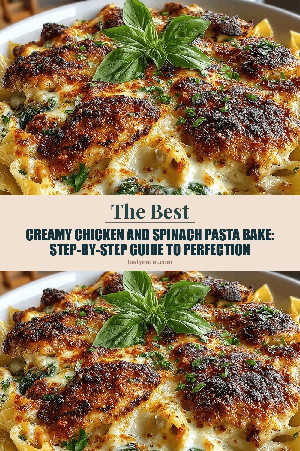 Creamy Chicken and Spinach Pasta Bake: Step-by-Step Guide to Perfection