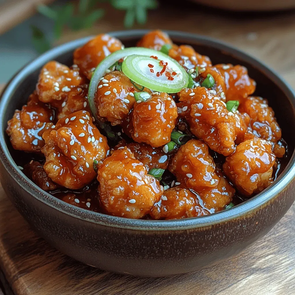 Sweet & Spicy General Tso’s Chicken Recipe