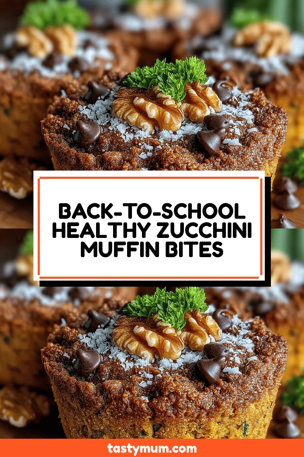 Back-to-School Healthy Zucchini Muffin Bites