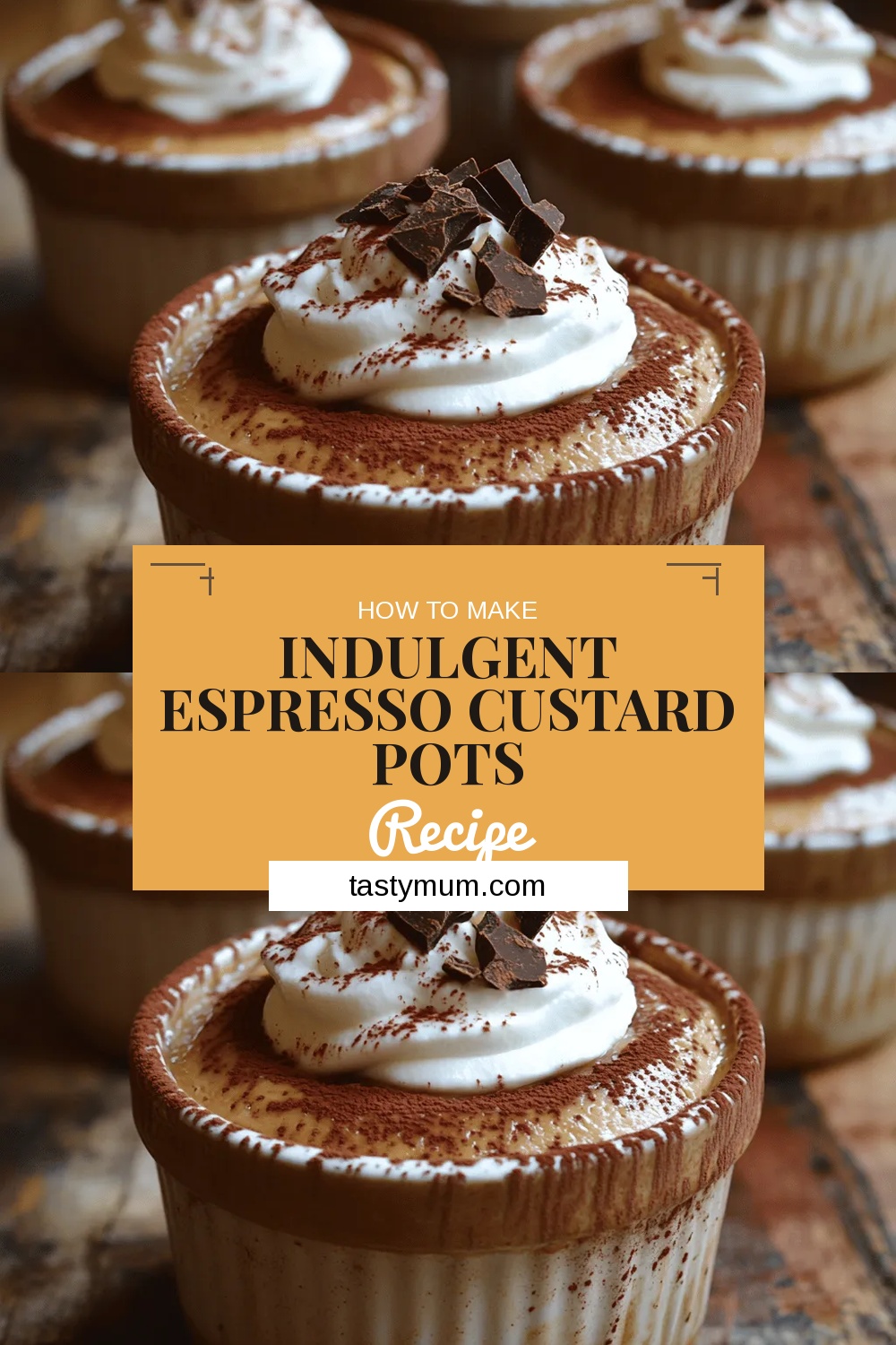 Indulgent Espresso Custard Pots