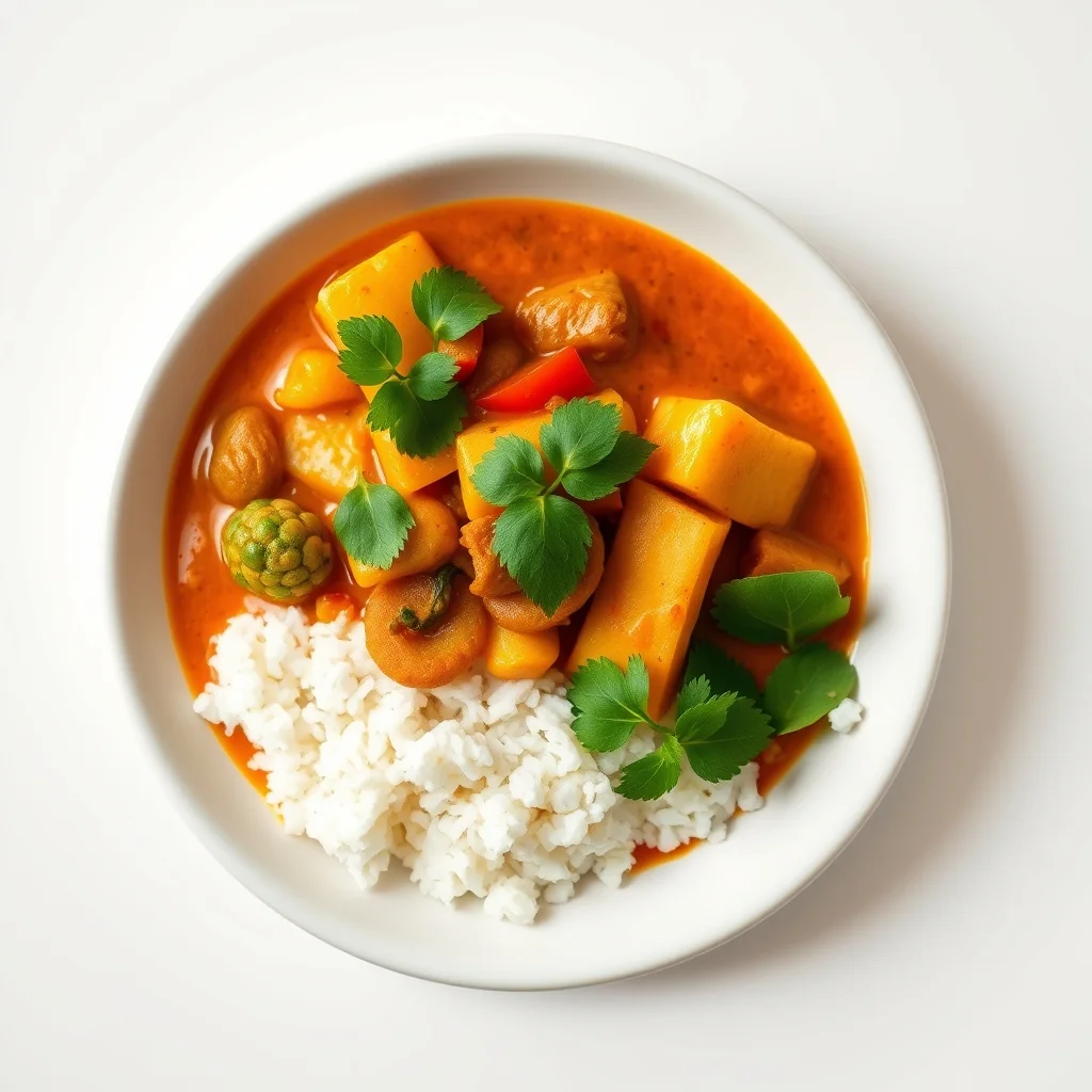 Vibrant Vegetable Thai Red Curry