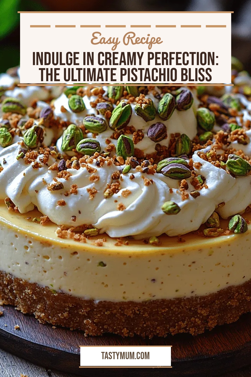 Indulge in Creamy Perfection: The Ultimate Pistachio Bliss Cheesecake Recipe