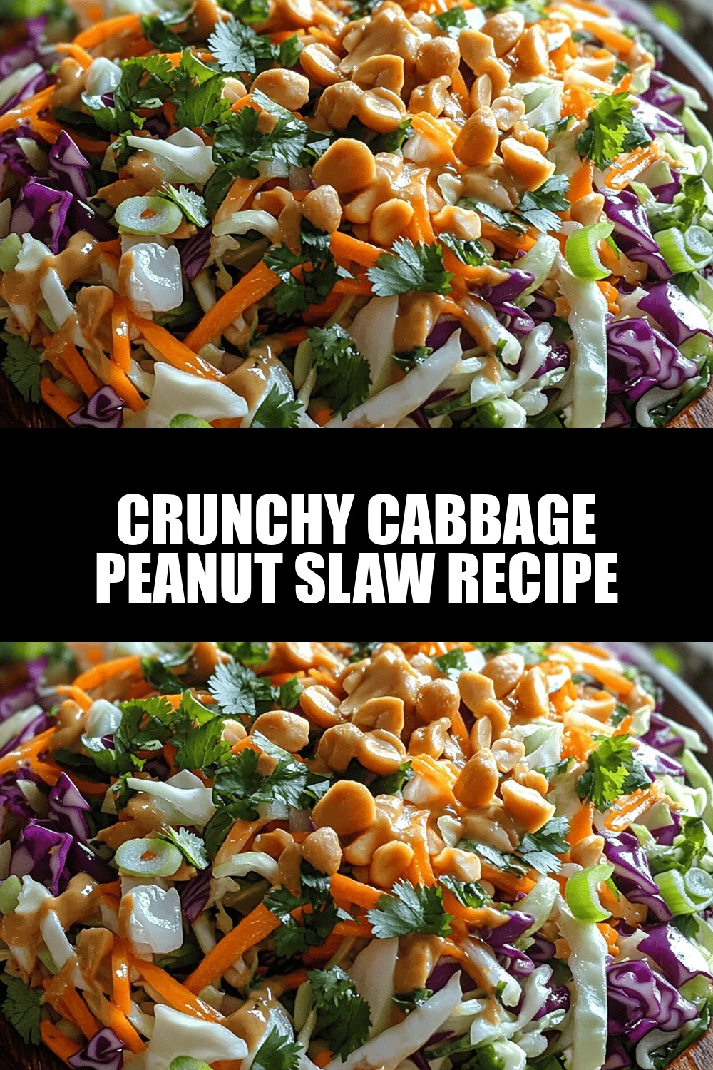 Crunchy Cabbage Peanut Slaw Recipe