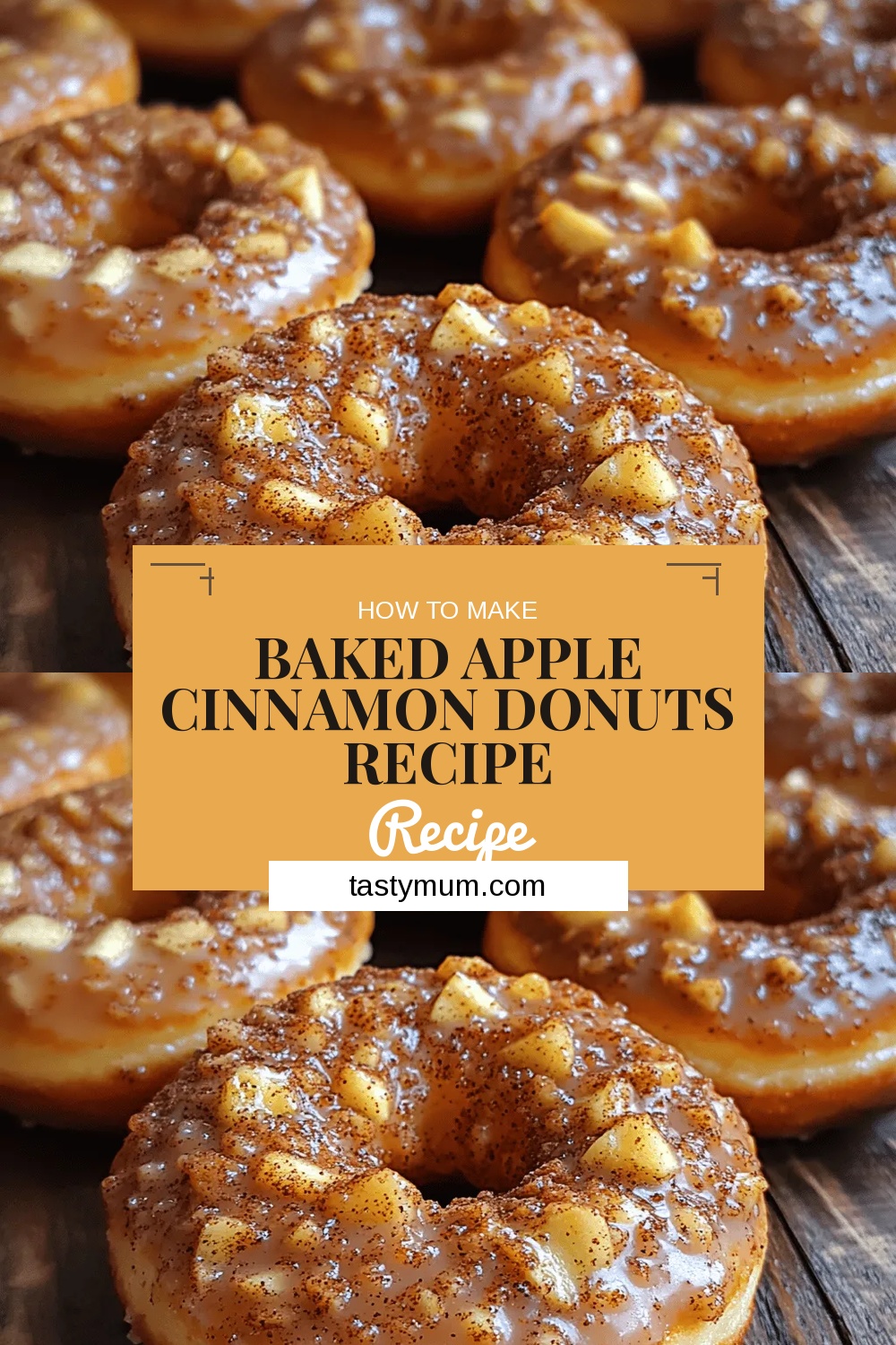 Baked Apple Cinnamon Donuts Recipe