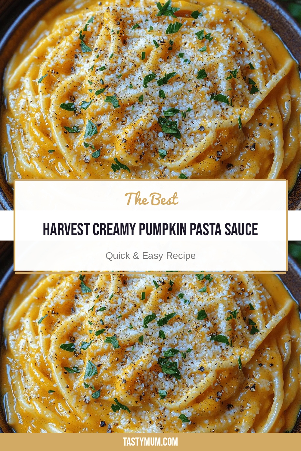 Harvest Creamy Pumpkin Pasta Sauce