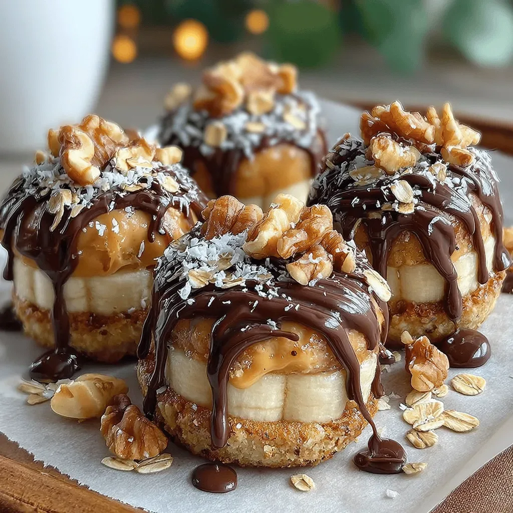 Frozen Peanut Butter Banana Bliss Bites Recipe