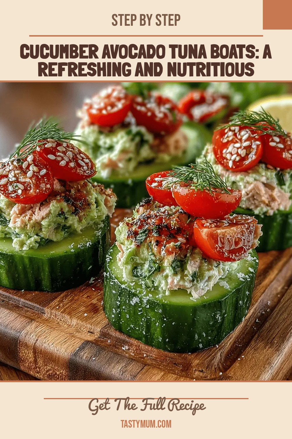 Cucumber Avocado Tuna Boats: A Refreshing and Nutritious Delight