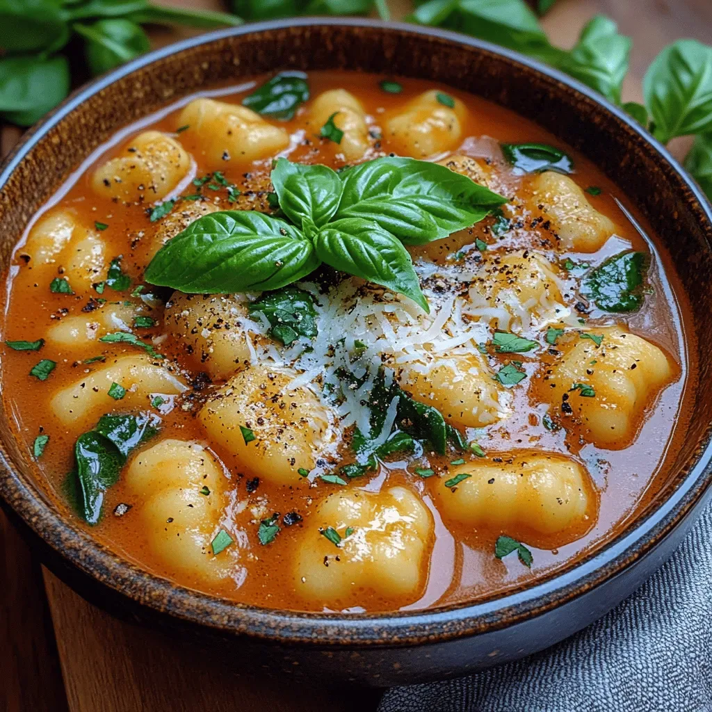 Creamy Tomato Gnocchi Heaven: A Comfort Food Delight
