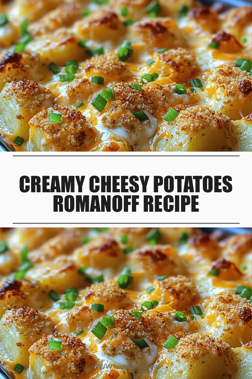 Creamy Cheesy Potatoes Romanoff Recipe