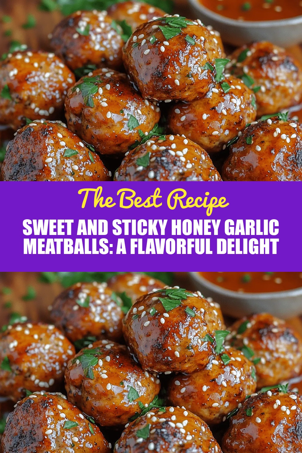 Sweet and Sticky Honey Garlic Meatballs: A Flavorful Delight