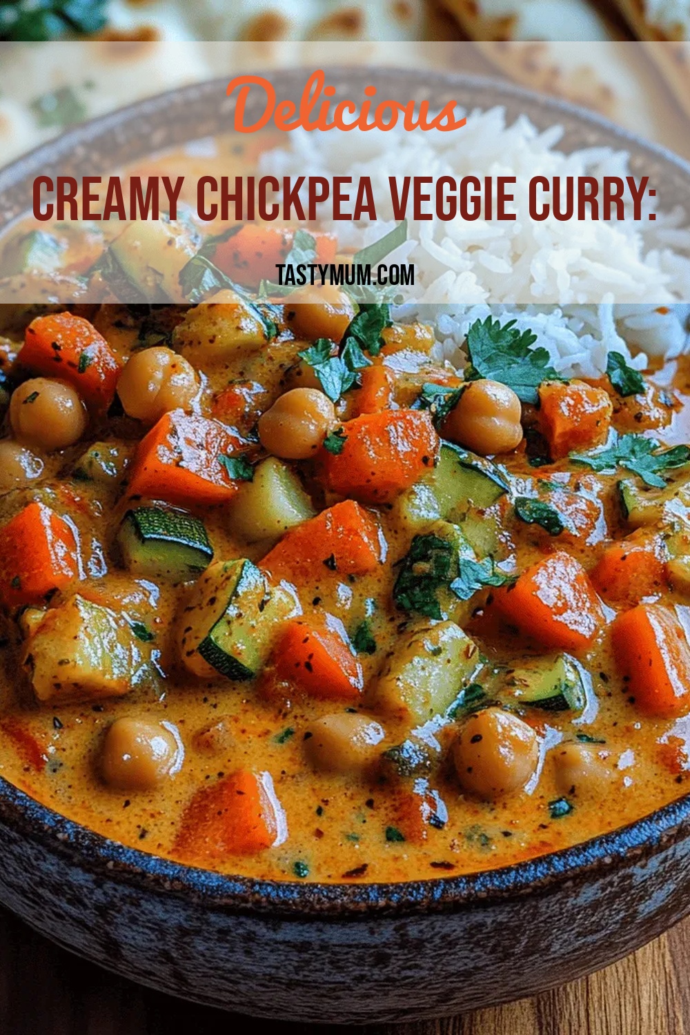 Creamy Chickpea Veggie Curry: Step-by-Step Completion