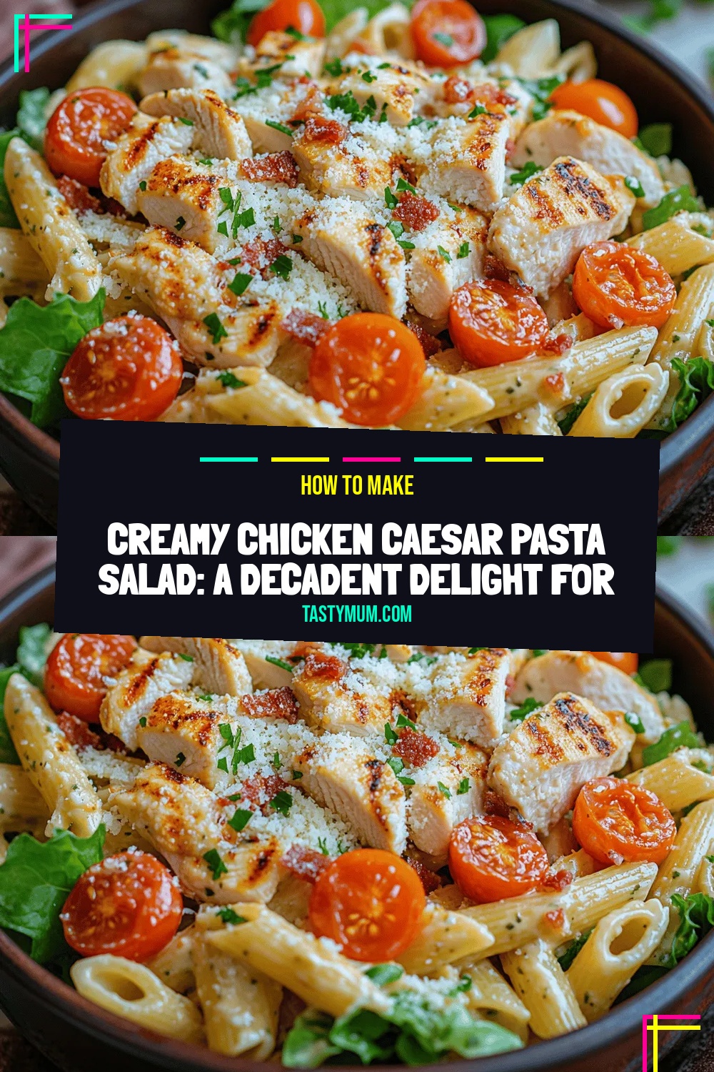 Creamy Chicken Caesar Pasta Salad: A Decadent Delight for Any Occasion