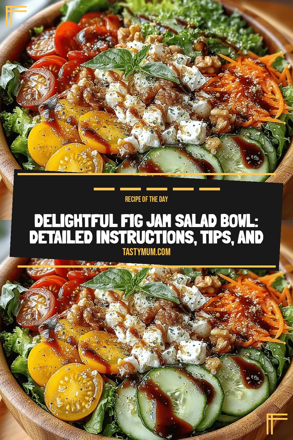 Delightful Fig Jam Salad Bowl: Detailed Instructions, Tips, and Serving Suggestions