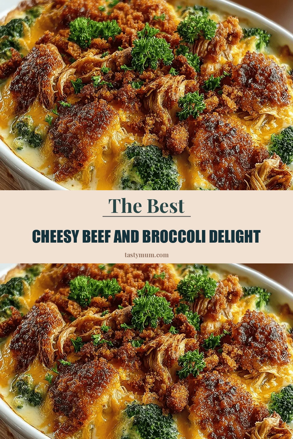 Cheesy Beef and Broccoli Delight