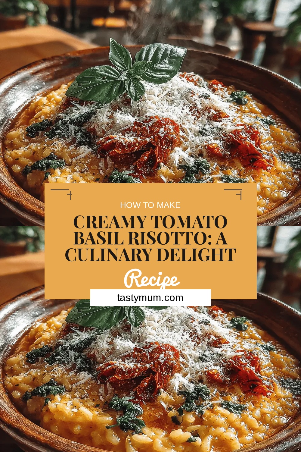 Creamy Tomato Basil Risotto: A Culinary Delight