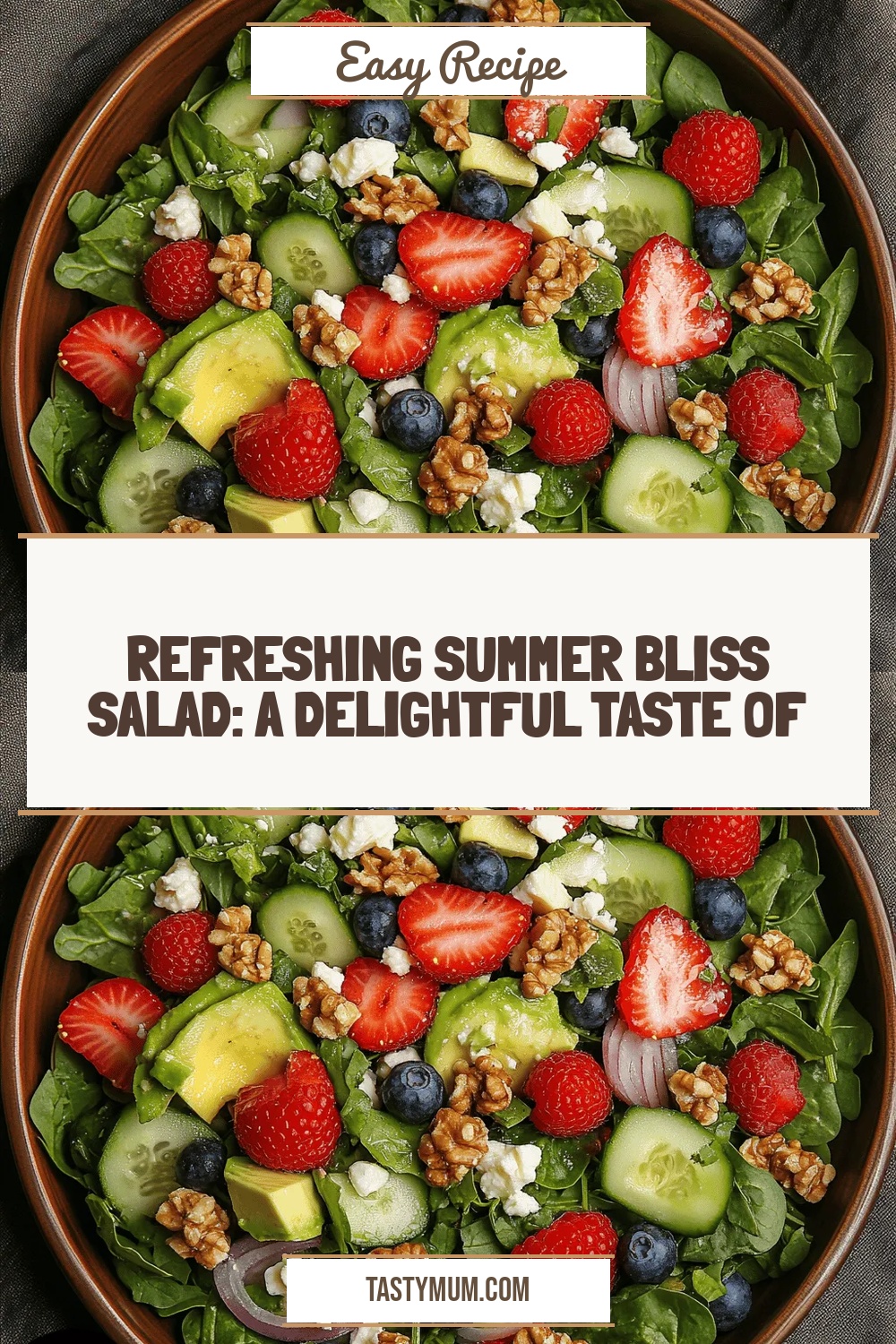 Refreshing Summer Bliss Salad: A Delightful Taste of Summer