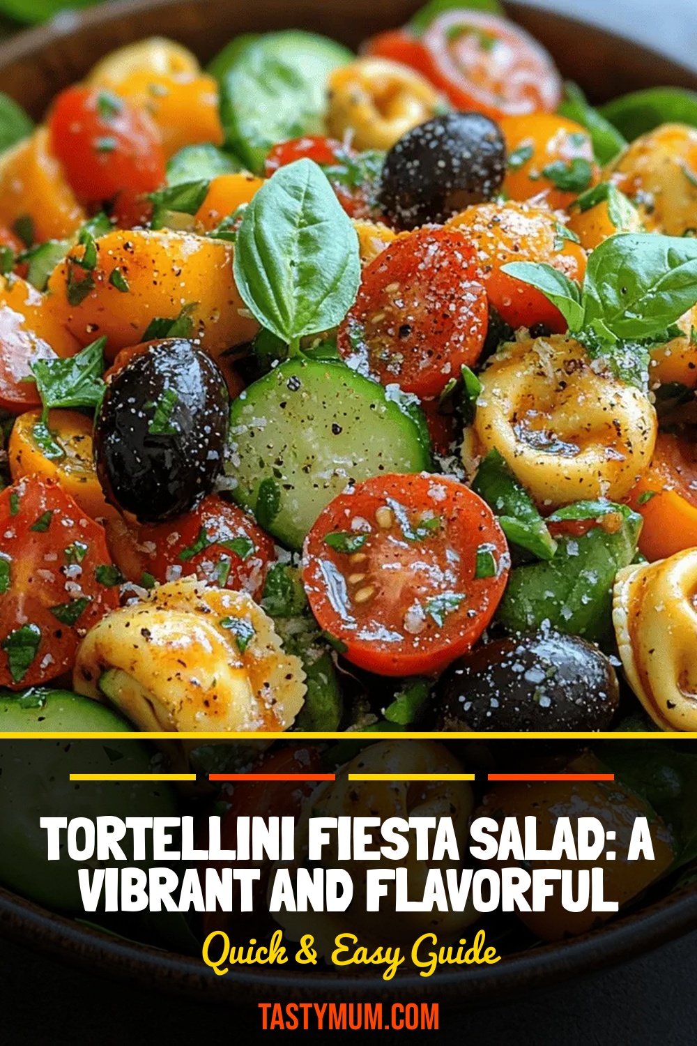 Tortellini Fiesta Salad: A Vibrant and Flavorful Delight