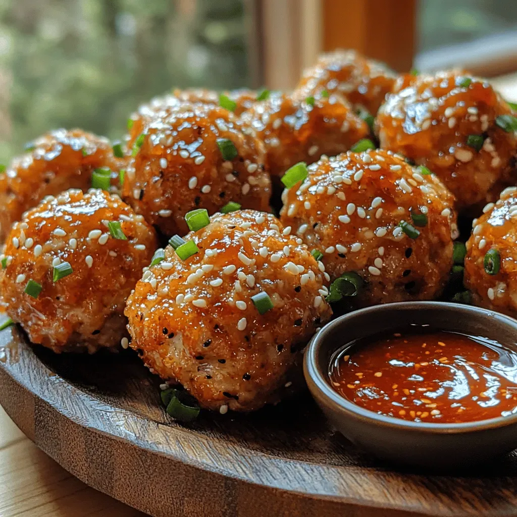 Firecracker Chicken Meatballs: A Spicy Delight for Any Occasion