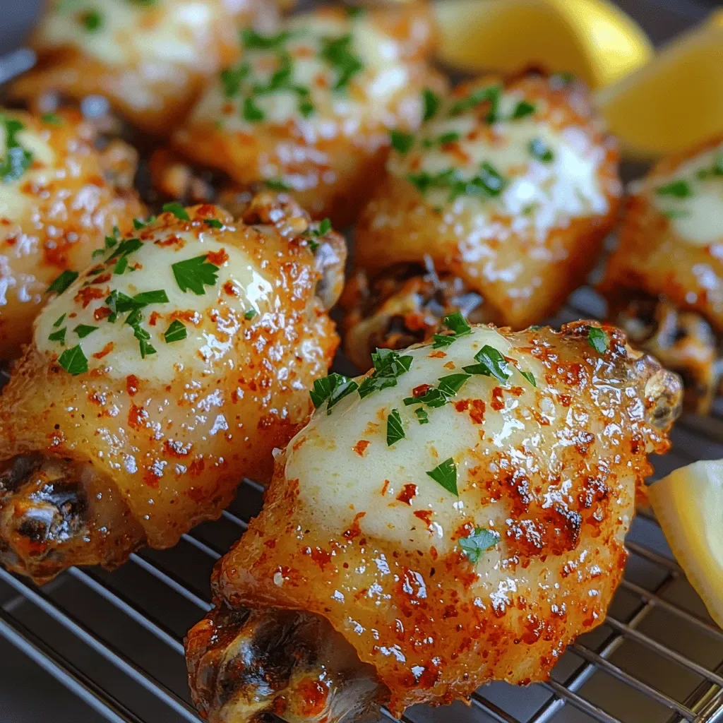 Garlic Parmesan Baked Wings Recipe