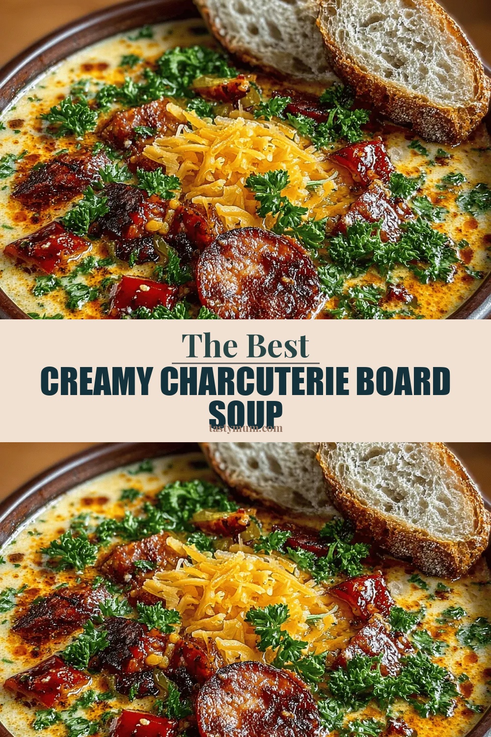Creamy Charcuterie Board Soup
