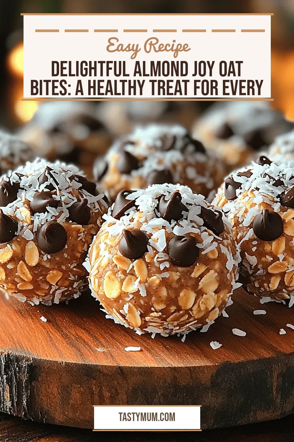 Delightful Almond Joy Oat Bites: A Healthy Treat for Every Occasion