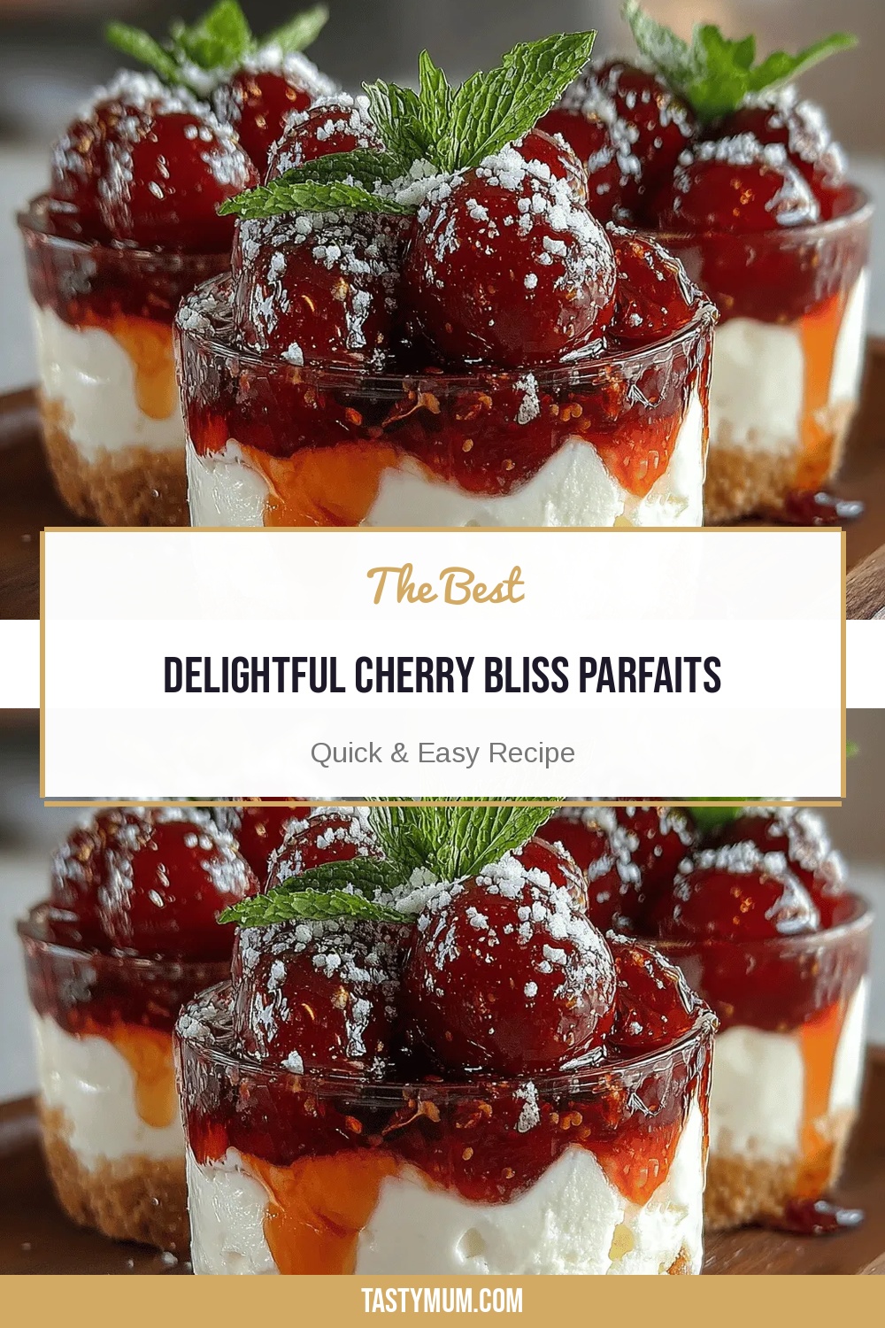 Delightful Cherry Bliss Parfaits