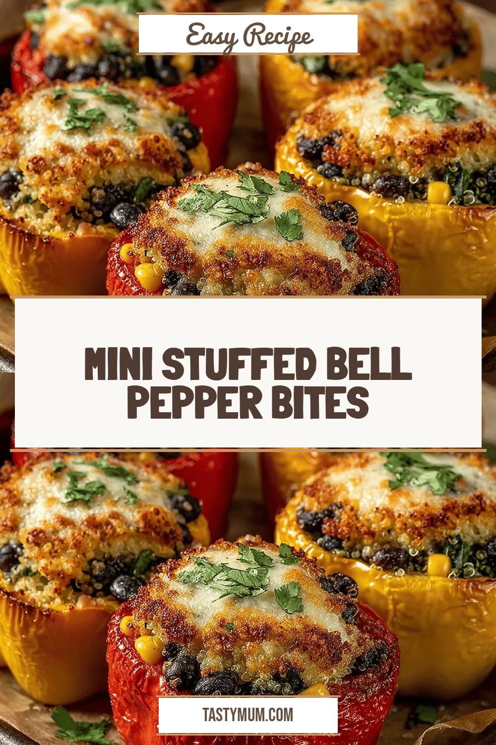 Mini Stuffed Bell Pepper Bites