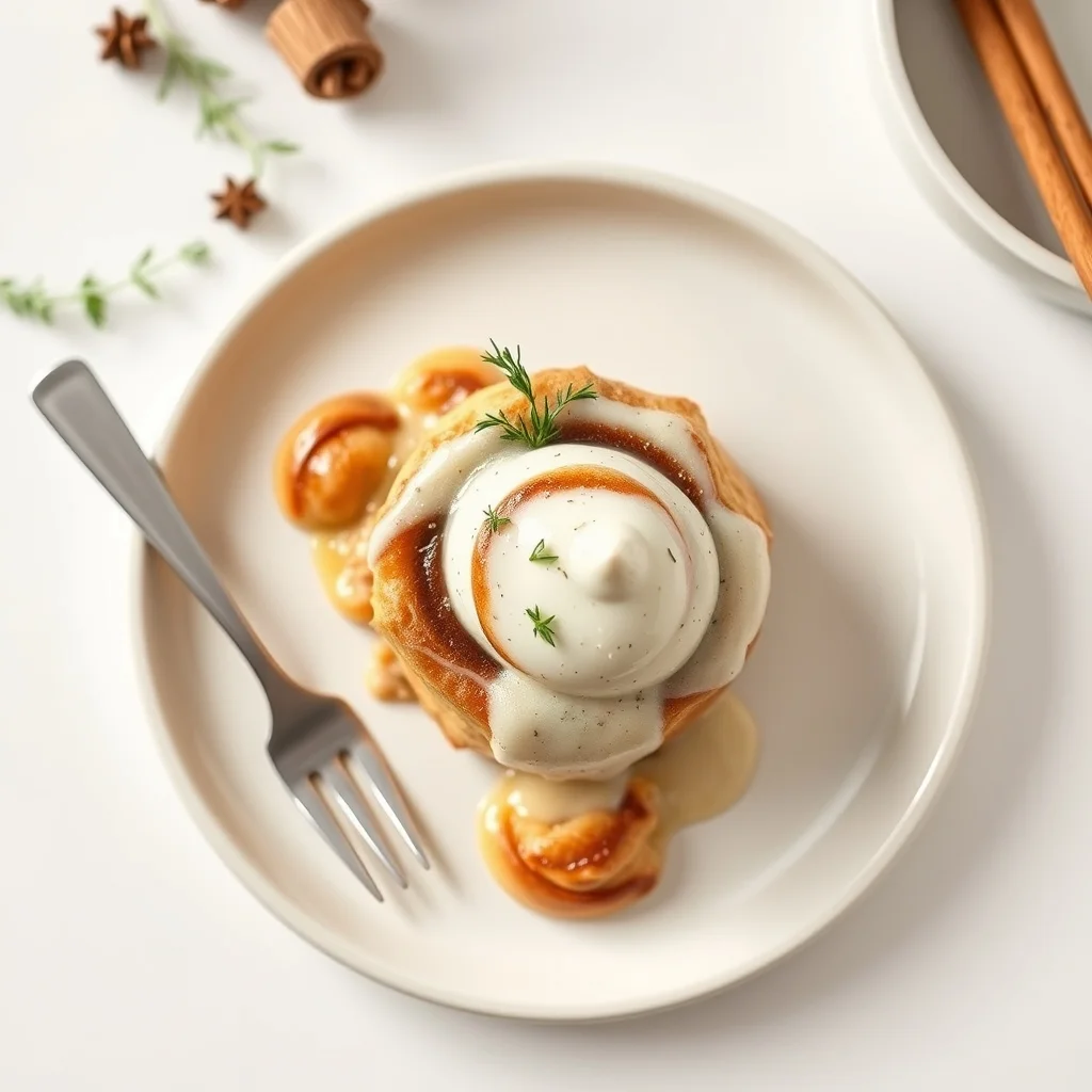 Cozy Cinnamon Roll Bread Pudding