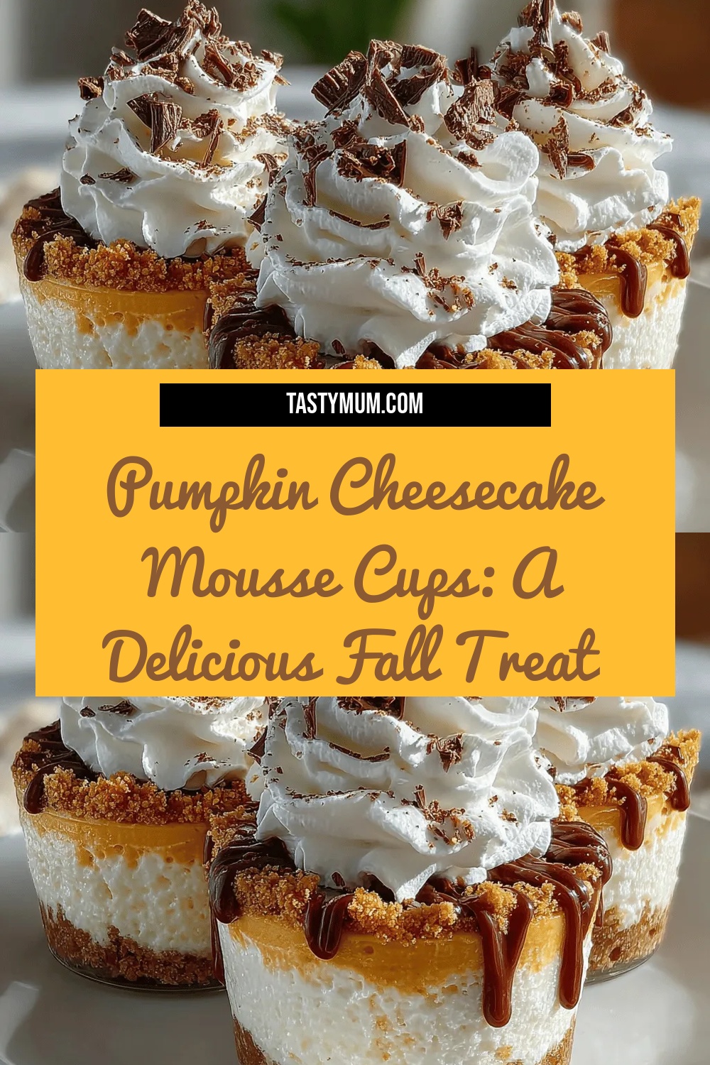 Pumpkin Cheesecake Mousse Cups: A Delicious Fall Treat