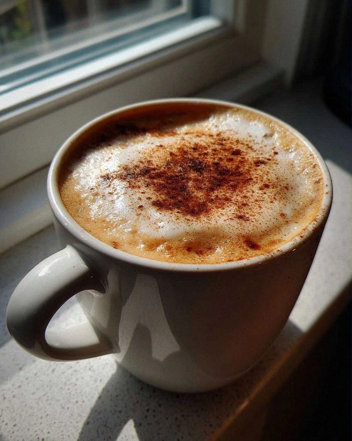 5 Minute Homemade Eggnog Latte Joy