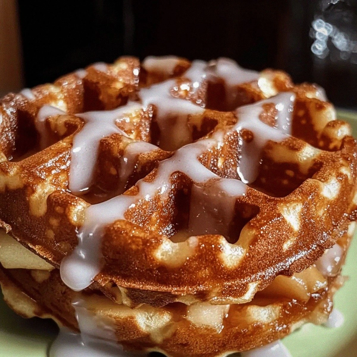 Apple Fritter Waffle Donuts That Will Rock Your Breakfast!
