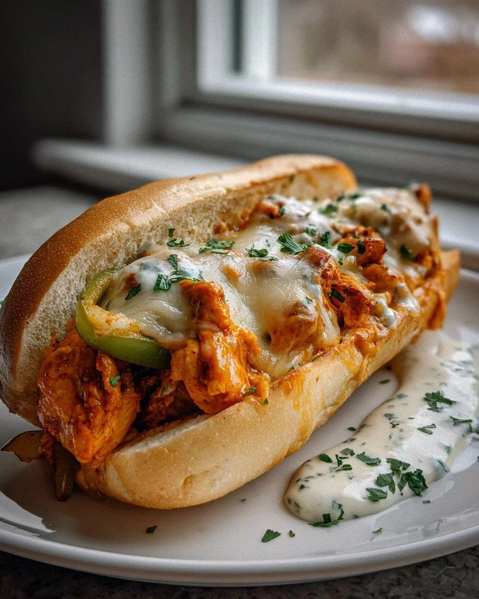 Buffalo Chicken Cheesesteak: Spicy, Cheesy, Irresistible!