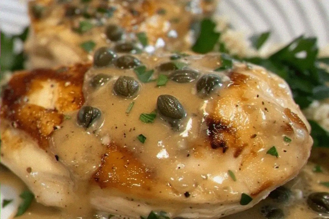 Chicken Breasts in Caper Cream Sauce Recipe