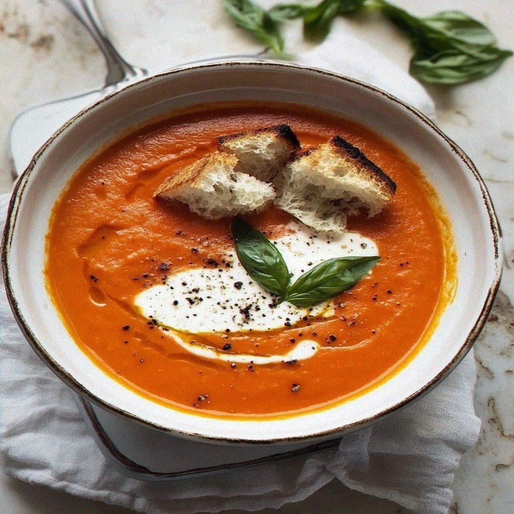 Cozy Tomato Soup Recipe: Comfort in Every Spoonful
