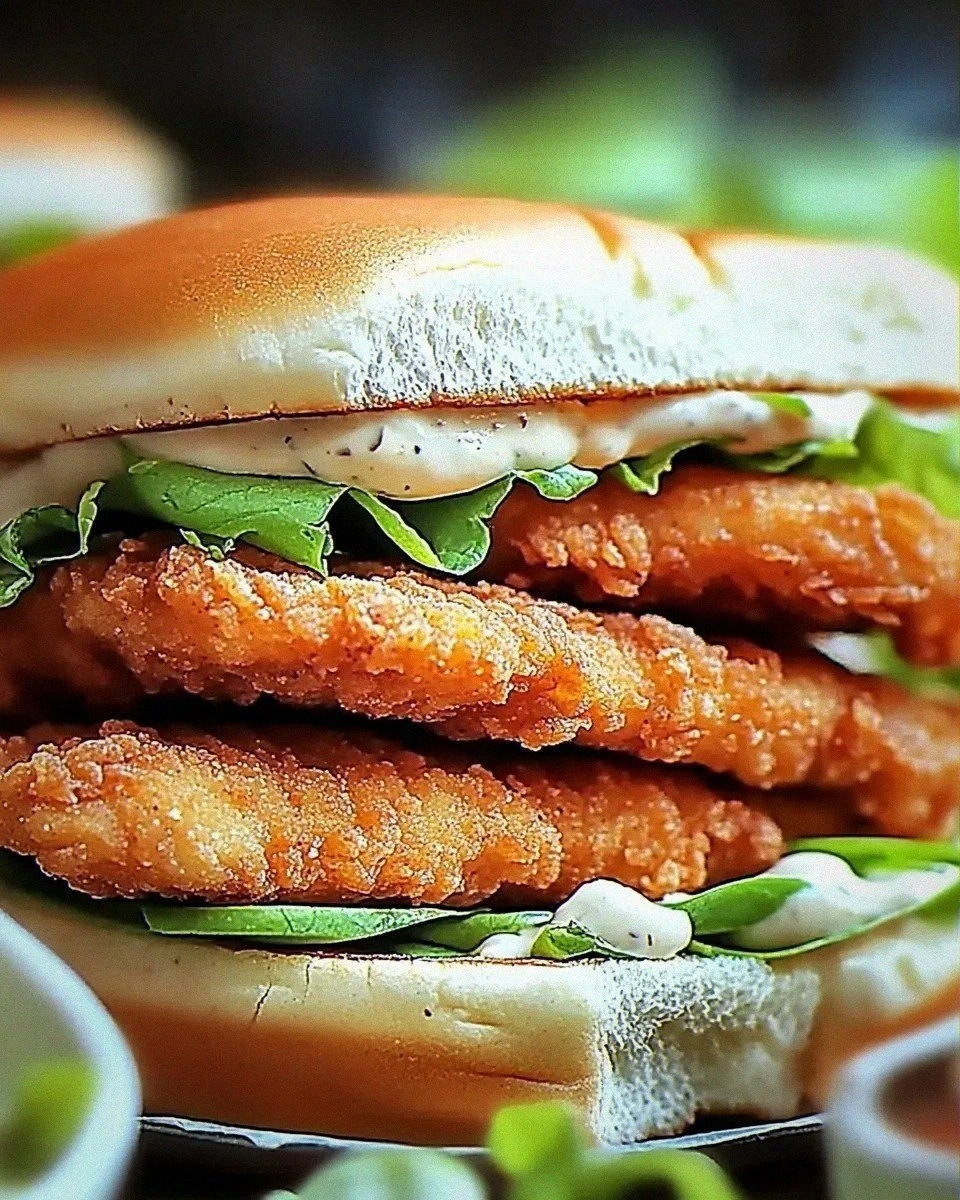 Crispy Chicken Sandwich with Garlic Mayo: A Must-Try Recipe!
