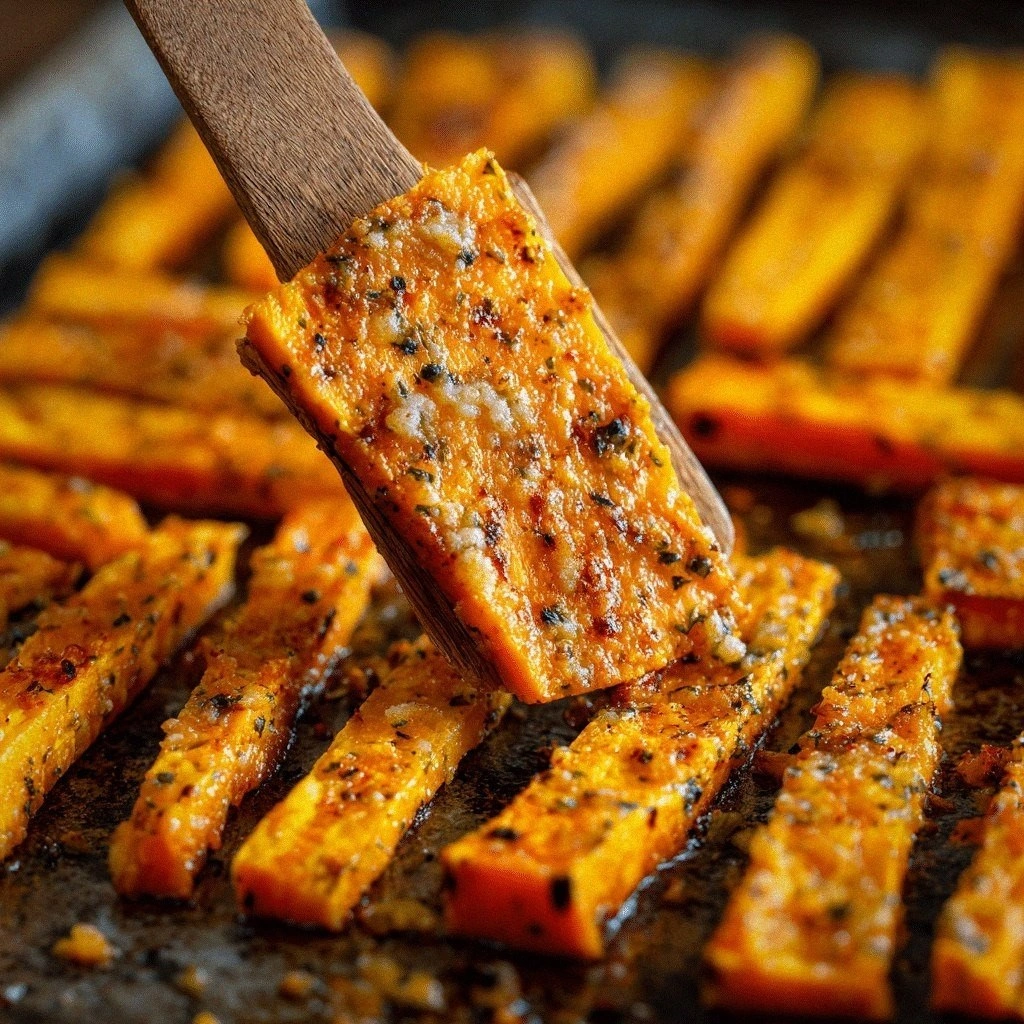 Crispy Smashed Carrots with Parmesan and Paprika