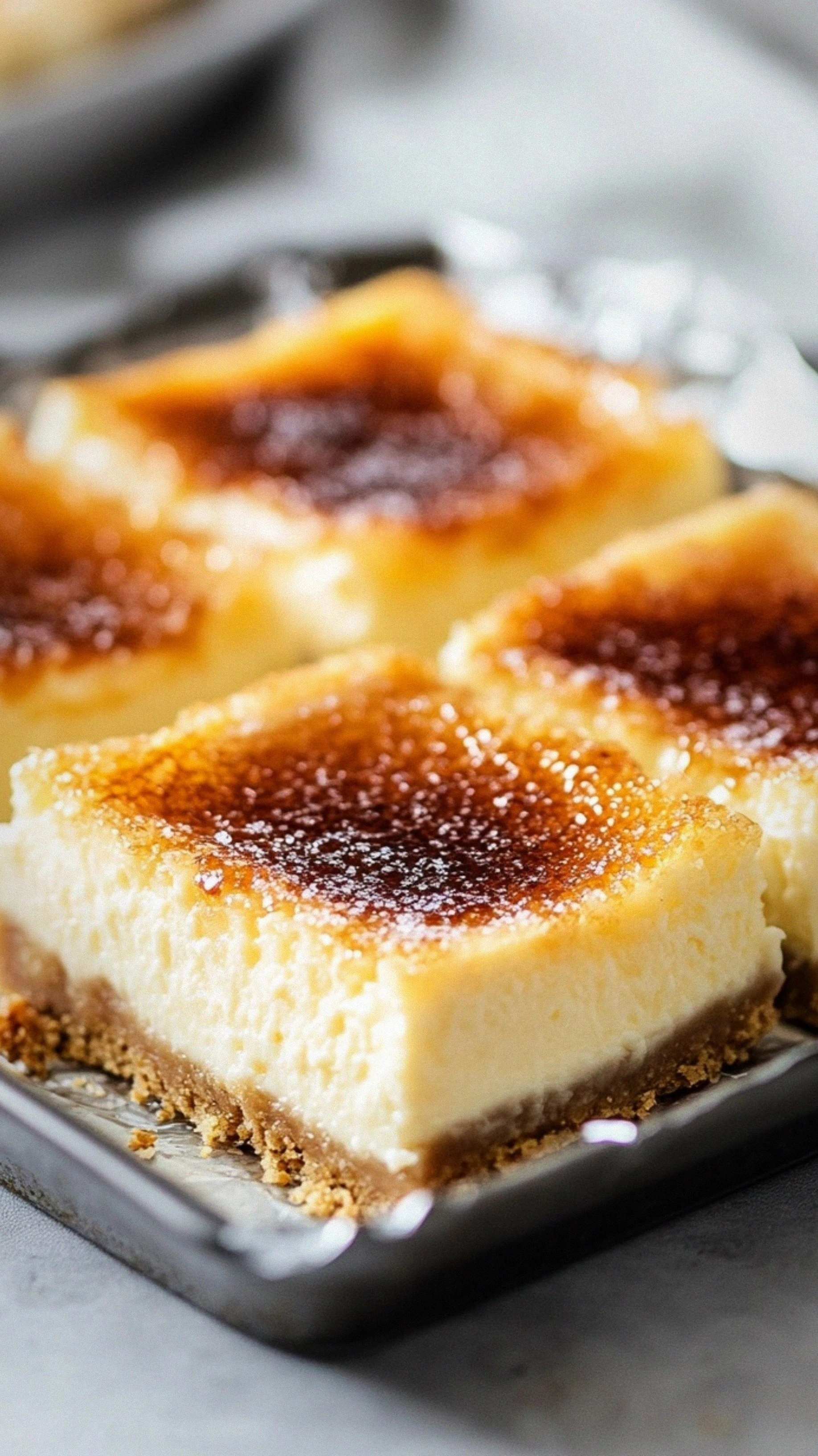 Crème Brûlée Cheesecake Bars: A Perfect Fusion of Two Classics